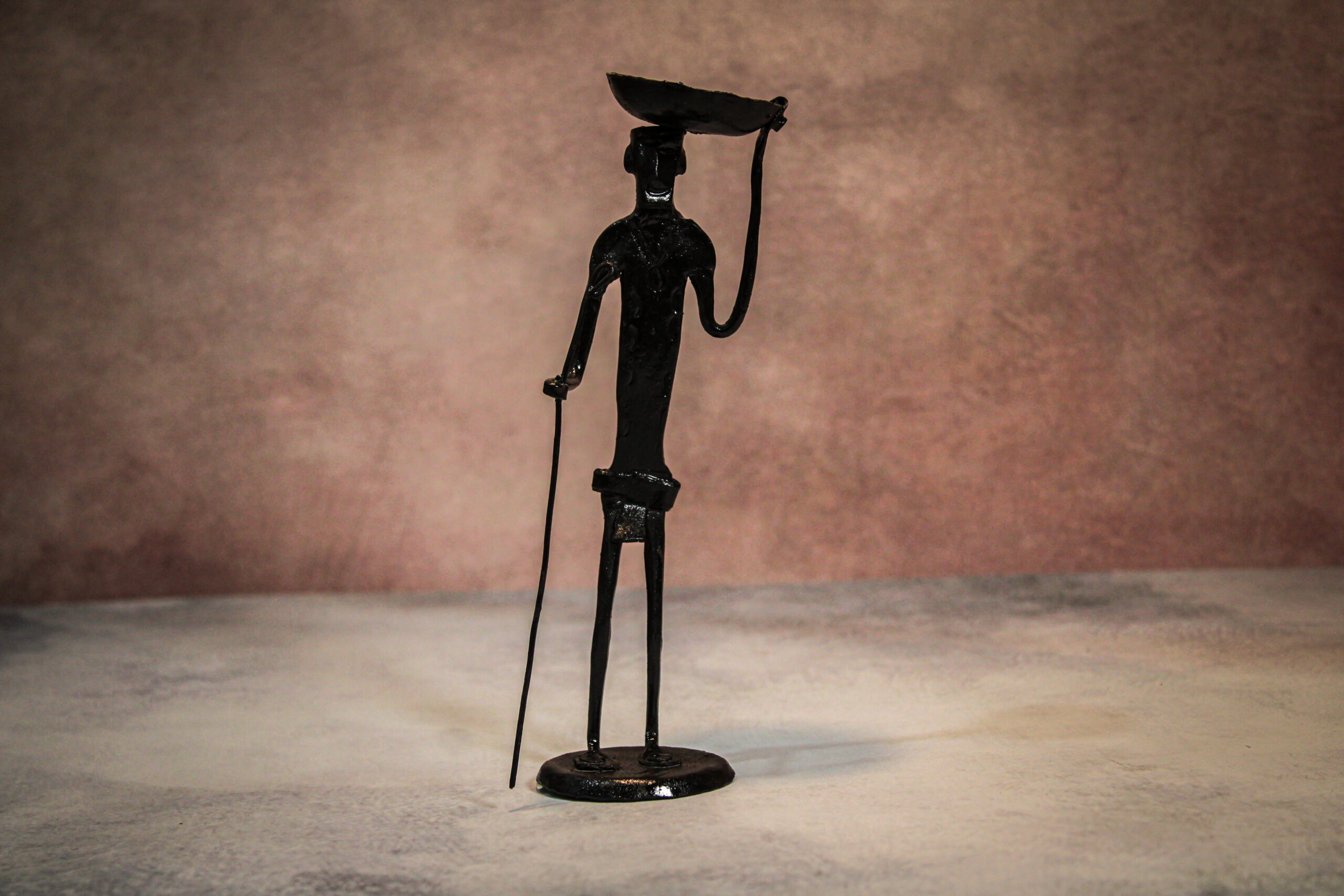 Old Women & Child- Iron art - Image 2