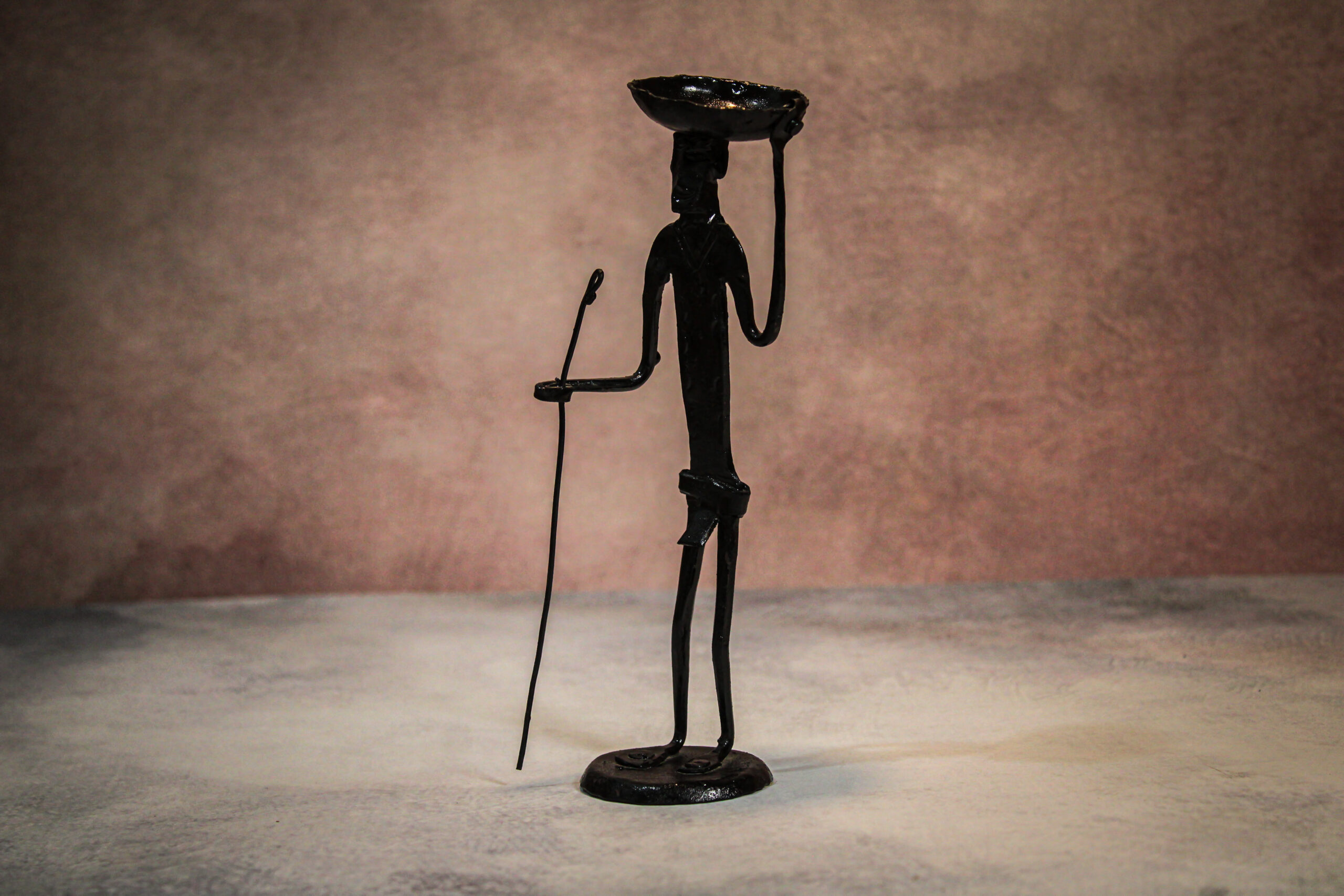 Old man & Child- Iron