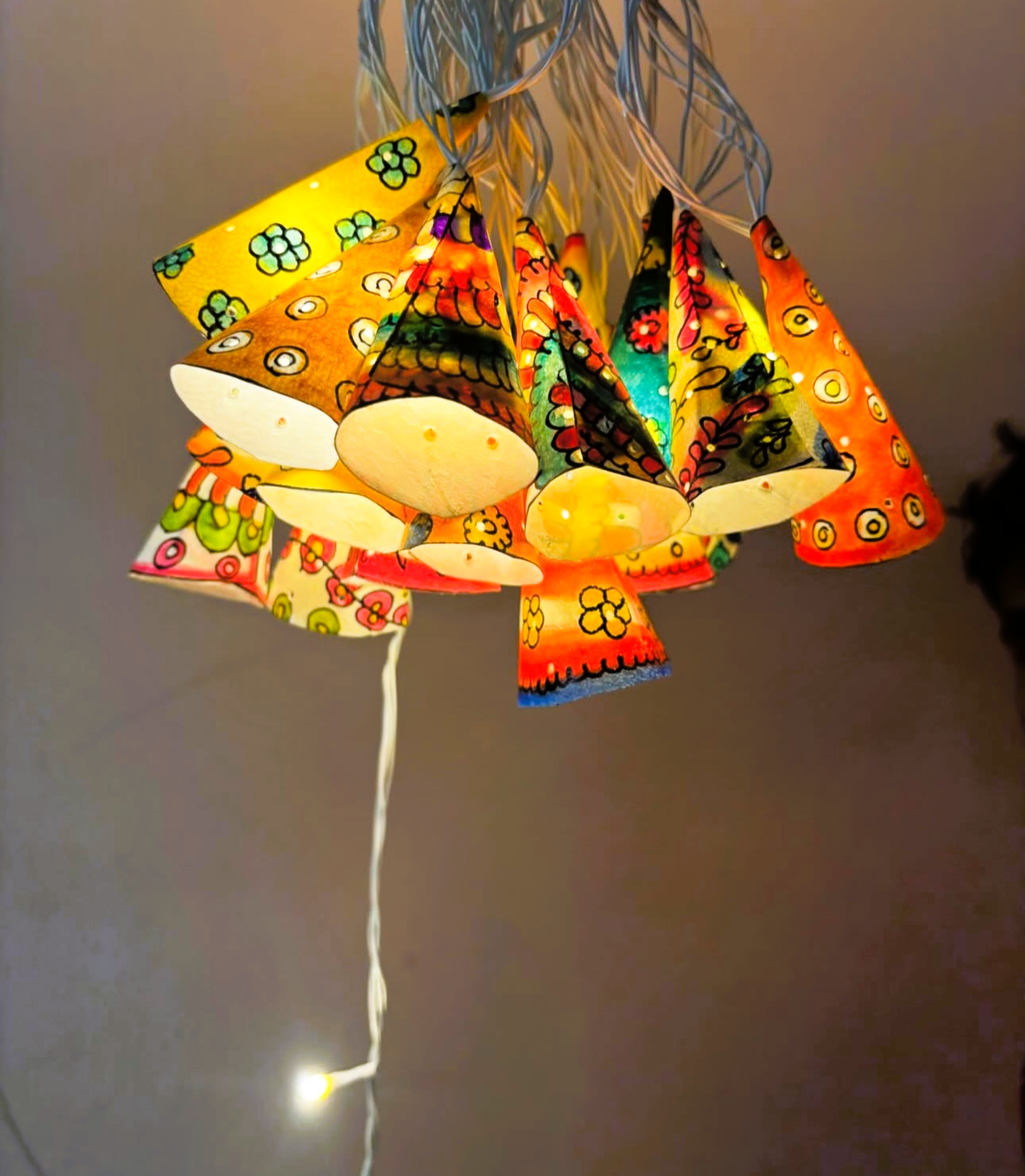 Hand-Painted Decorative Fairy Lights